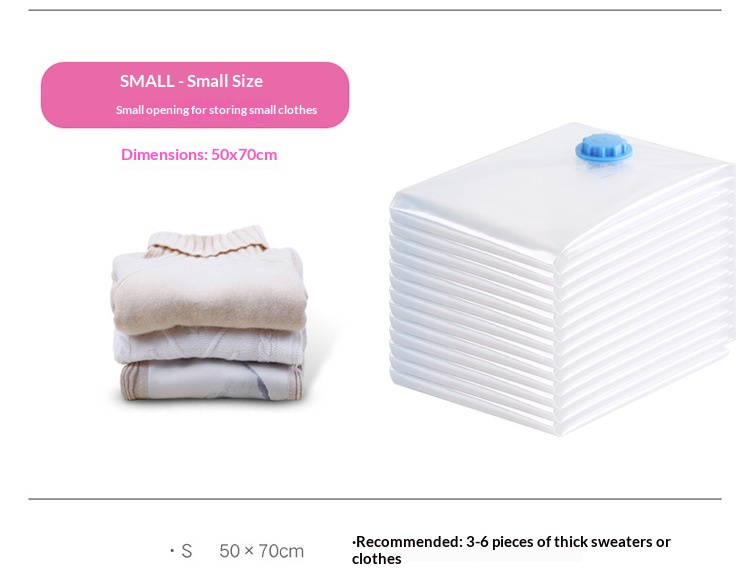 Lillian Single Pack Large Vacuum Compression Quilt Clothes Packing Organizer Dustproof Storage Bag_voghion.com