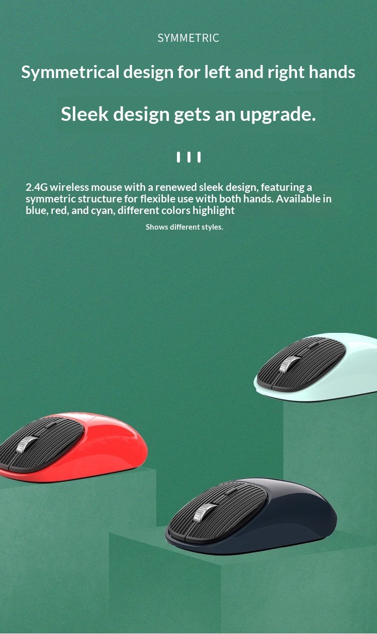 Digitex 125 Auflösung, wiederaufladbare, kabellose 2,4-GHz-Maus mit USB-C-Anschluss, ergonomisch und leise fürs Büro_voghion.com