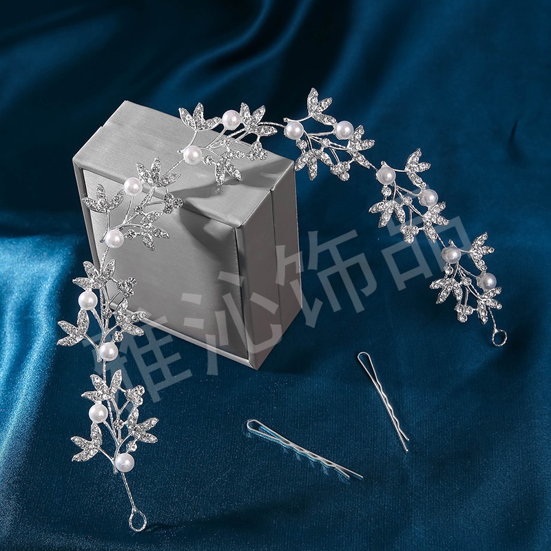 Lillian Factory Direct Sale European And American Full Super Sparkling Silver Luxurious Elegant Bride Wedding Headpiece Crystal_voghion.com