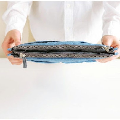 Lillian Portable Lightweight Large Capacity Makeup Double Zipper Thickened Toiletry Multi-Functional Data Cable Storage Bag_voghion.com