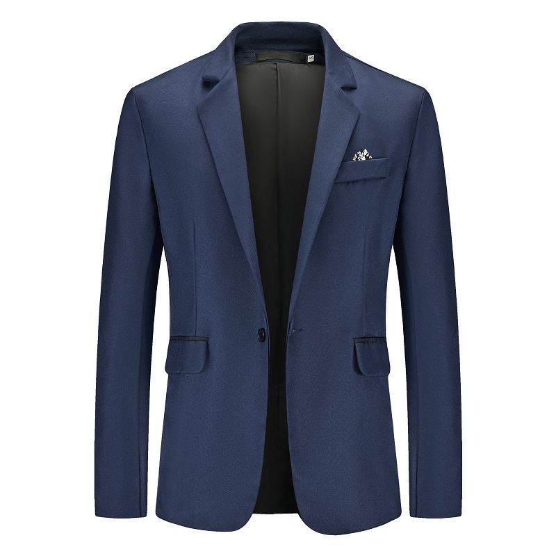 boy Foreign Trade New European And American Large Size Jacket Fashion Men's Trendy Notched Lapel Suit Cross-Border_voghion.com