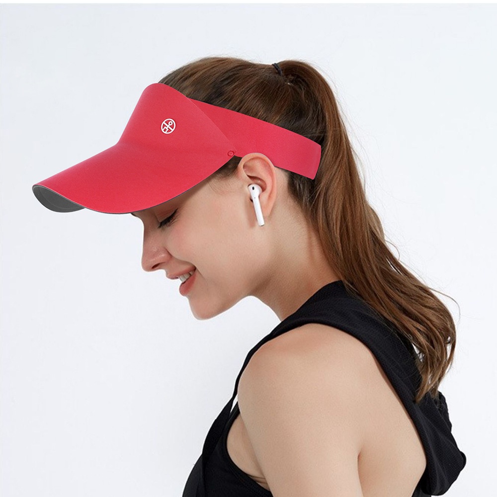 Surge Summer Adult Sports Visor Outdoor Running Sunshade Protection Women Sweat Absorption Quick Dry Topless Sun Hat Men_voghion.com