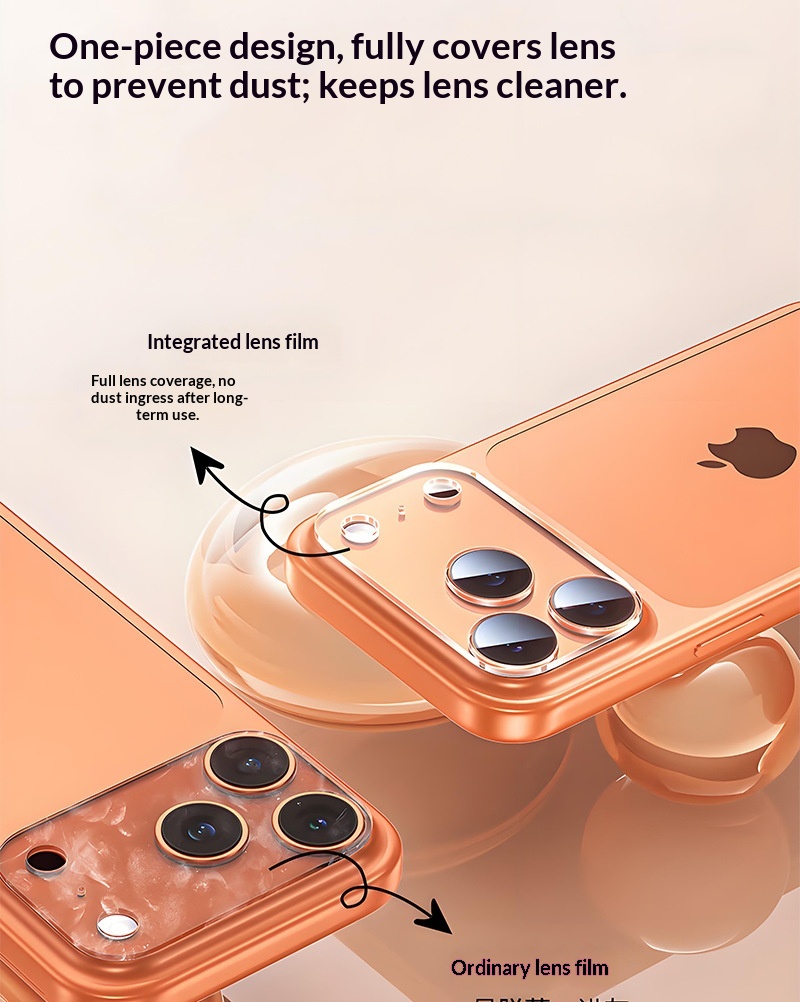 Suitable For IP Pro Max Armor Film Full Screen Coverage IP 17 Air Integrated Lens Protector_voghion.com