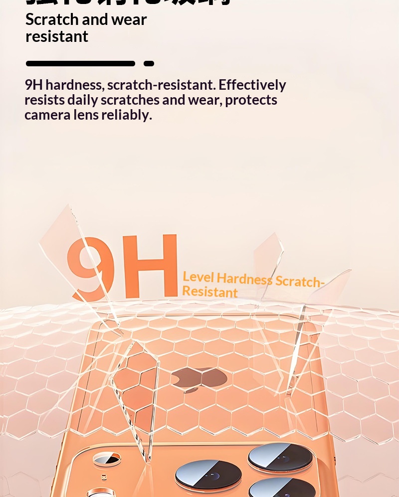 Suitable For IP Pro Max Armor Film Full Screen Coverage IP 17 Air Integrated Lens Protector_voghion.com