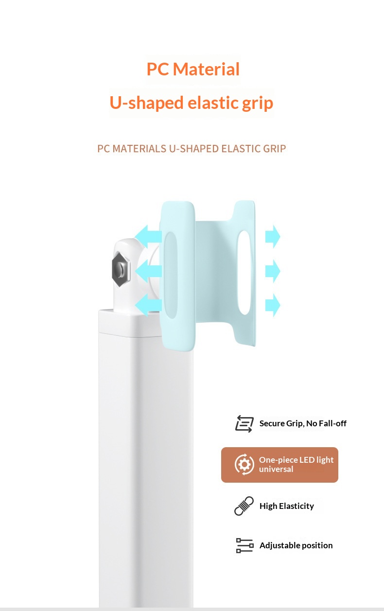 Handheld Art 360 Degree Rotating Multi-Functional Stand For Applying Nail Tips With Quick-Dry Rechargeable Light_voghion.com