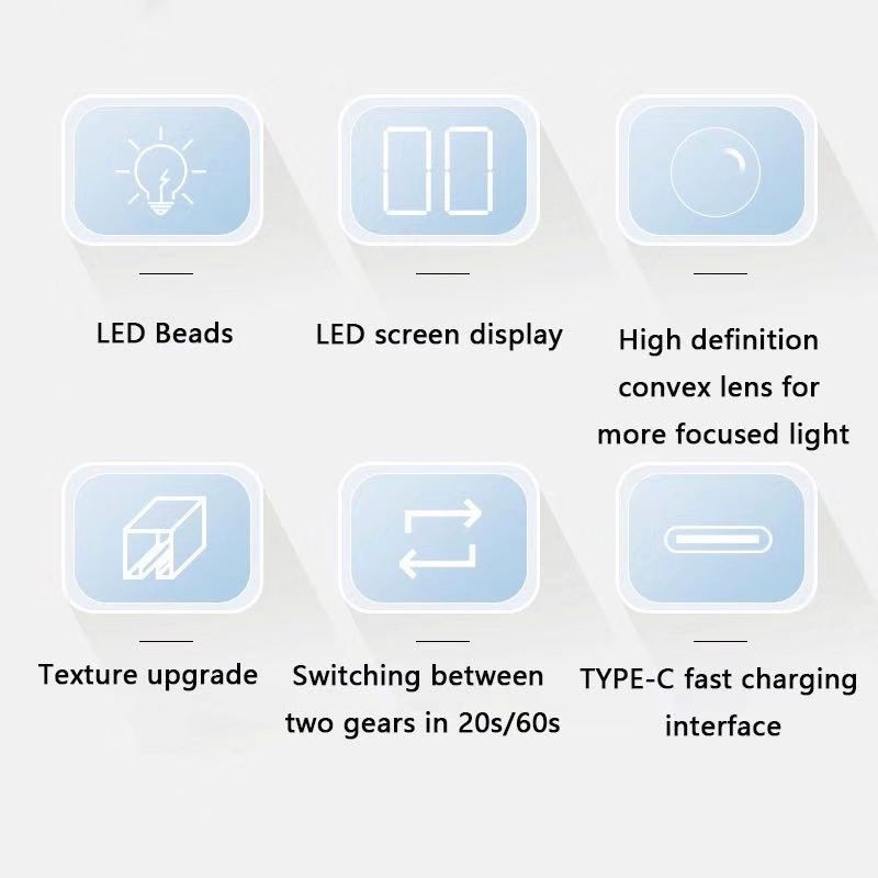 Handheld Art Flat UV Portable Quick-Dry Home Tips Nail Curing Lamp_voghion.com