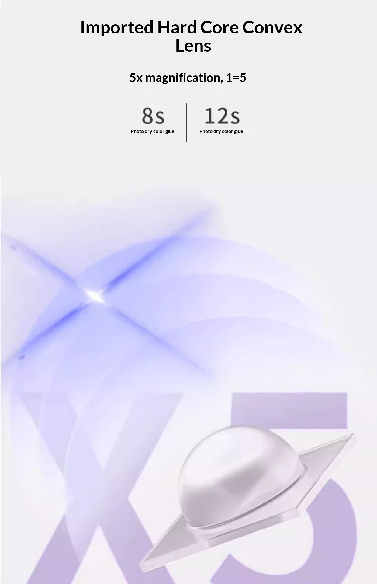 Handheld Portable Rechargeable Battery Powered Spotlight Quick-Drying Mini UV Gel Nail Lamp_voghion.com