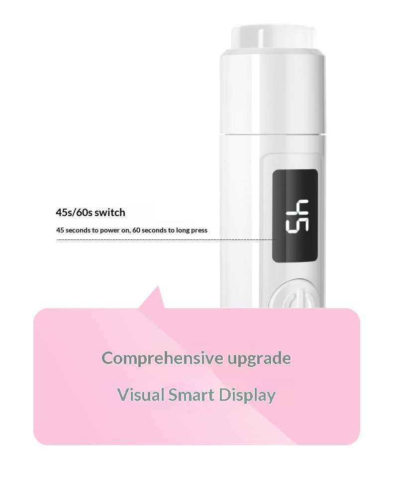 Cross-Border Handheld Portable Art One-Word Set 360 Degree Rotating Stand For Applying Nail Tips UV Lamp_voghion.com