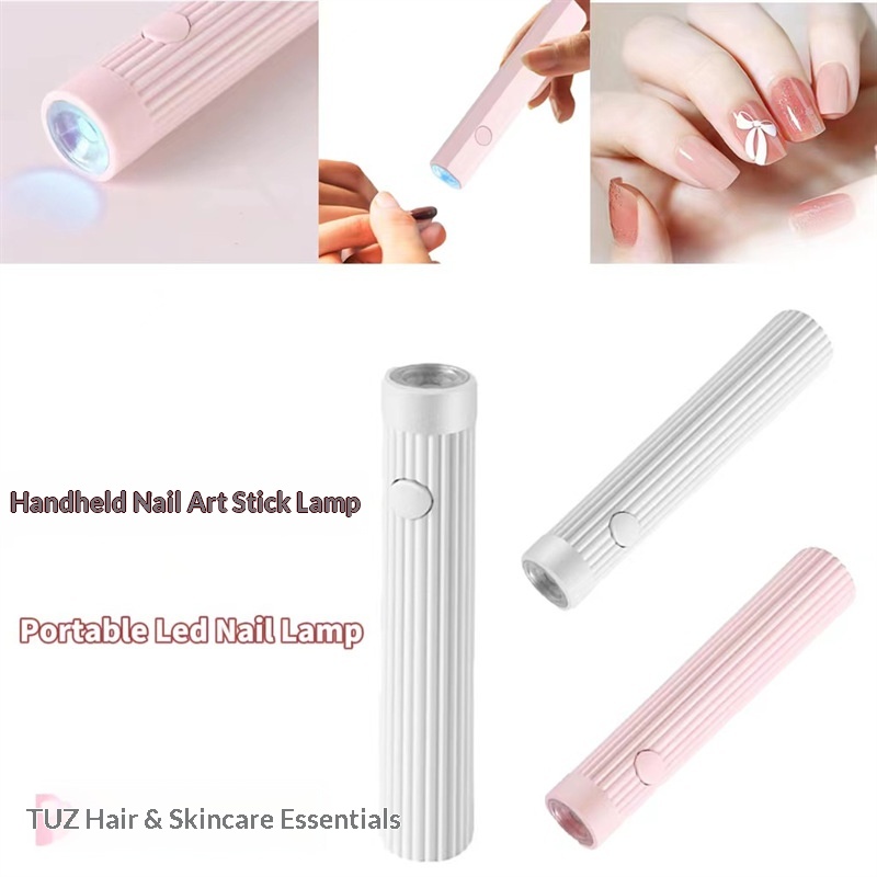 Handheld Art Flat UV Portable Quick-Dry Home Tips Nail Curing Lamp_voghion.com
