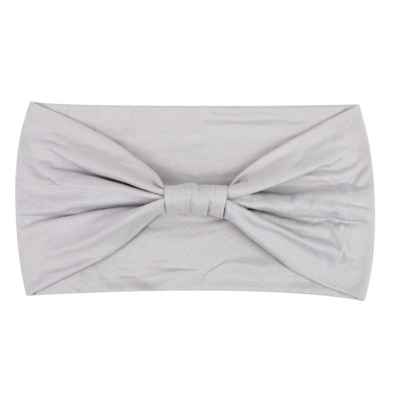 Surge Exclusive Cross-Border Solid Color Elastic Sorts Fitness Sweat-Absorbing Headscarf Wide Headband Yoga Hair Tie Head_desvips.com