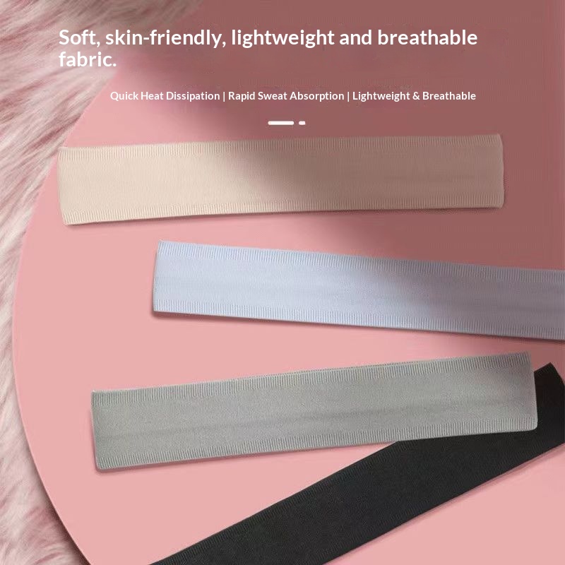 Surge Wholesale Sports For Women Sweat-Wicking Running Headband Fitness Yoga Sweat-Absorbing Wide Headscarf Hairband_voghion.com