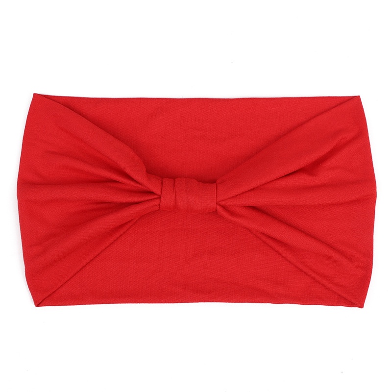 Surge Exclusive Cross-Border Solid Color Elastic Sorts Fitness Sweat-Absorbing Headscarf Wide Headband Yoga Hair Tie Head_desvips.com
