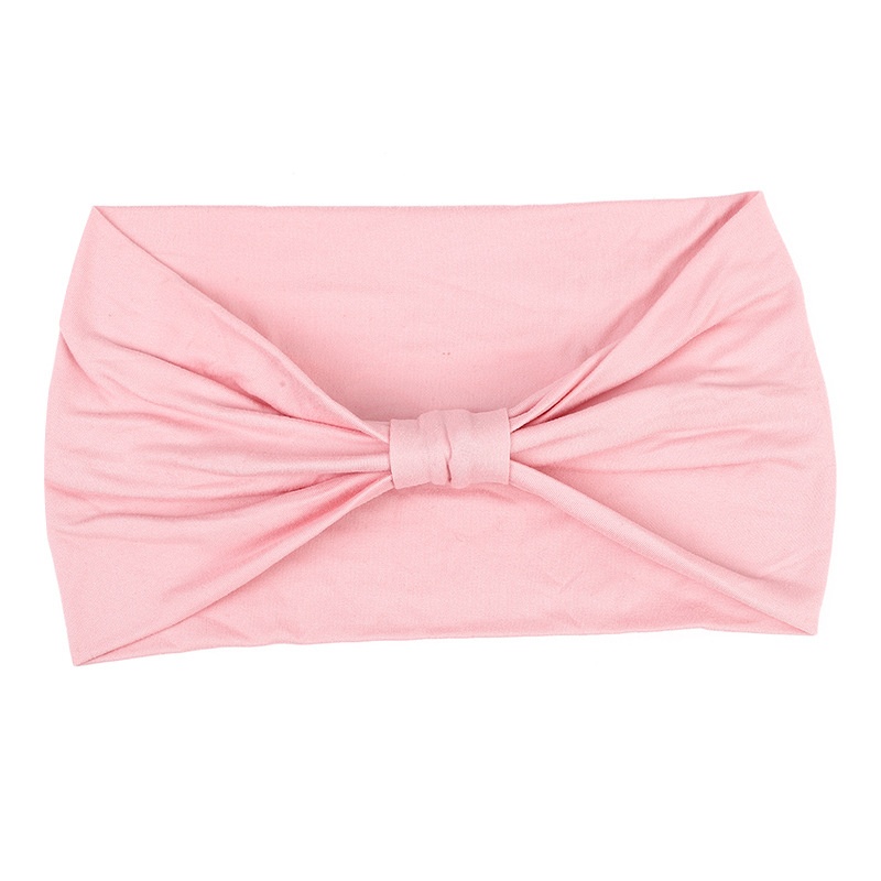 Surge Exclusive Cross-Border Solid Color Elastic Sorts Fitness Sweat-Absorbing Headscarf Wide Headband Yoga Hair Tie Head_desvips.com
