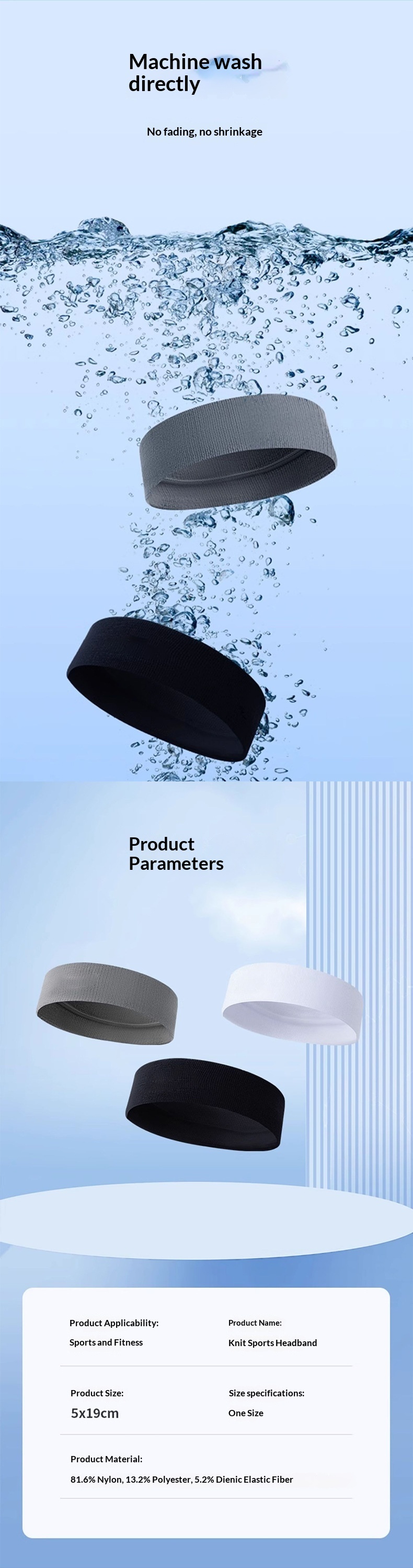 Surge Sports Wholesale Sweat-Absorbing Tennis Headband Yoga Women's Forehead Protection Scarf Summer Sweat-Wicking Badminton_desvips.com