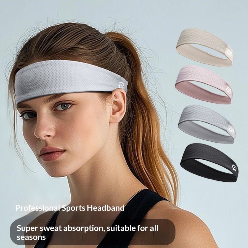 Surge Sports Running Fitness Yoga Unisex Lightweight Sweat-Absorbing Headband Basketball Hair Tie Sweat-Wicking Breathable_voghion.com
