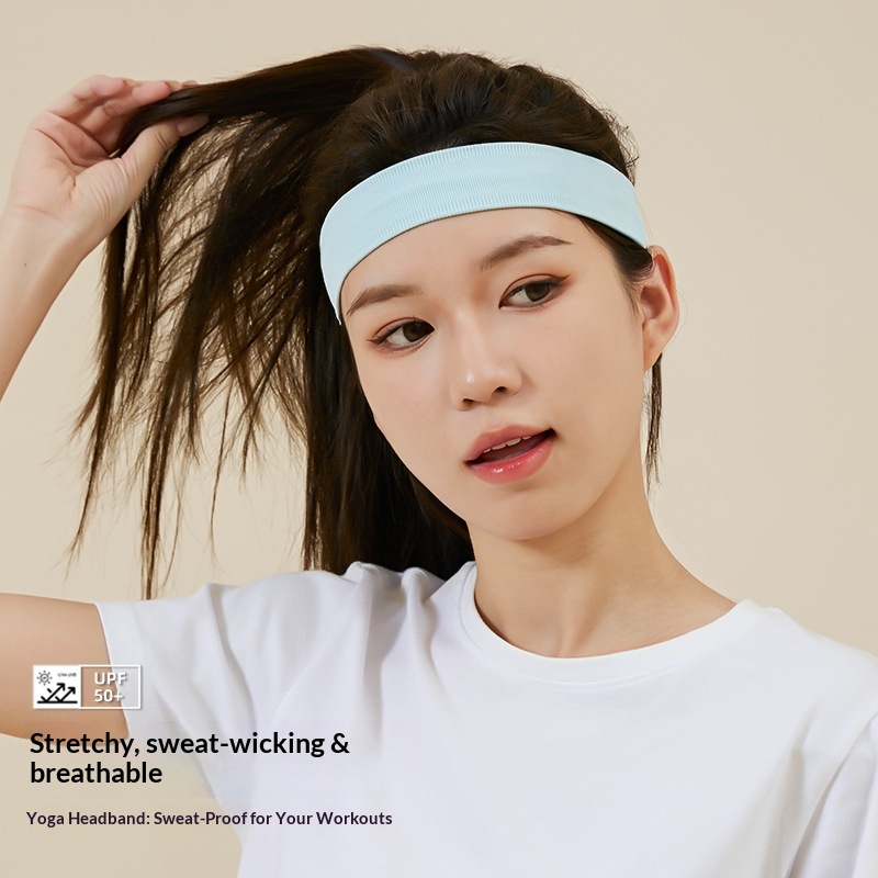 Surge Outdoor Yoga Fitness Running Basketball Sports Headband For Women Silicone Non-Slip Sweat-Absorbing Sweat-Wicking_voghion.com