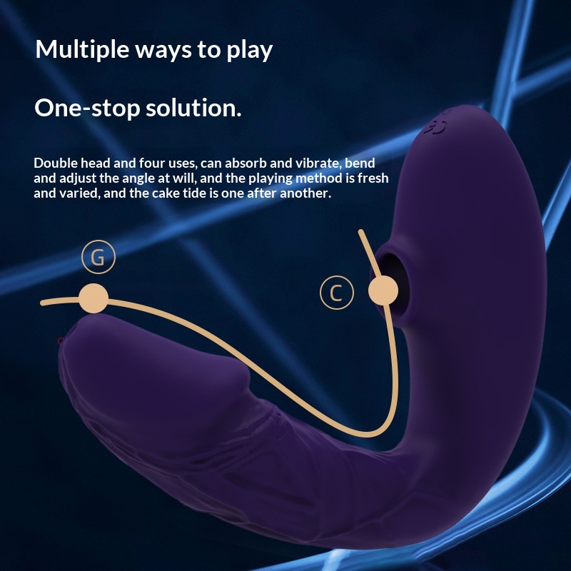 Eros Lab Cross-Border Hot-Selling Realistic Dildo Wearable Vibrator Clitoral Sucking Instant Orgasm Female Masturbator Massager_voghion.com