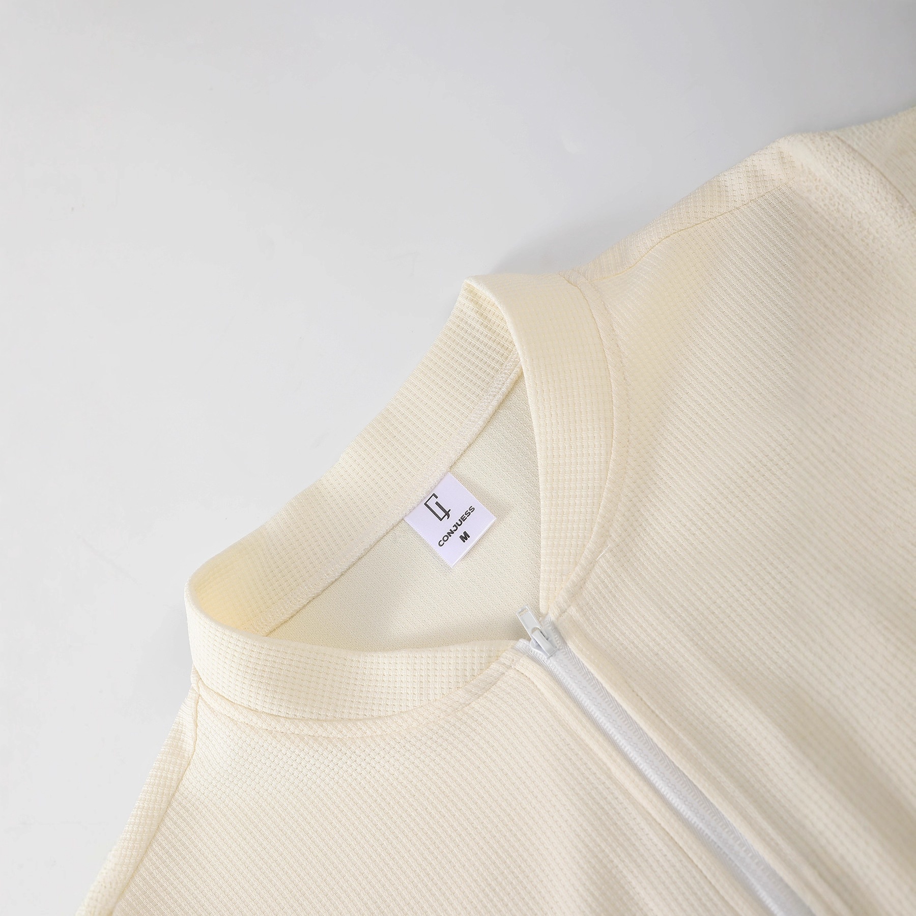 Grensoverschrijdend herenpak met wafelkraag, korte mouwen, lente/zomer trui, casual effen lange broek, tweedelig_voghion.com