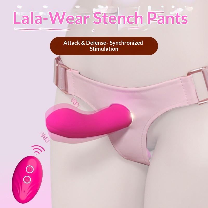Eros Lab Female Erotic Masturbation Strap-On Realistic Wearable Dildo Vibrator Sex Toys Adult Products_voghion.com