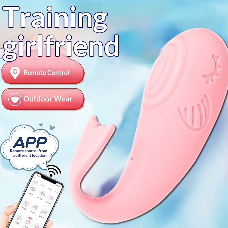 Eros Lab Adult Female Masturbation Sex Little Whale Wireless APP Remote Control Vibrator Outdoor Wearable Toys_voghion.com