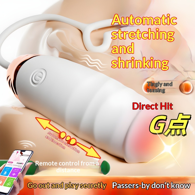 Eros Lab Jiuai App Vibrator für Frauen, kabellose Fernbedienung, tragbar, starke Vibration, Masturbationsspielzeug für Erwachsene, Tndy High_voghion.com