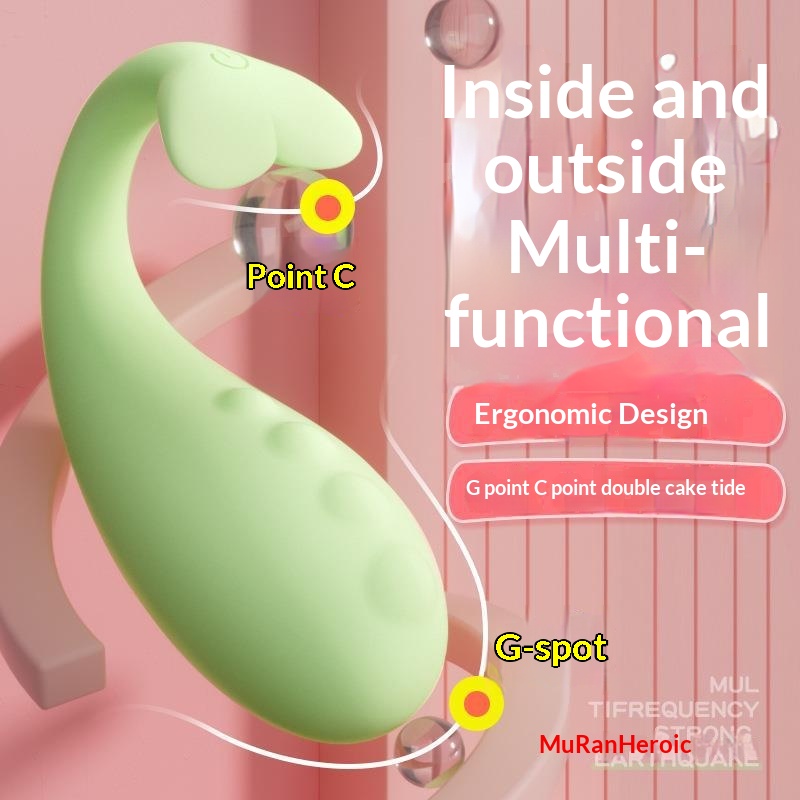 Eros Lab Mini Vibratore per Donne Indossabile Orgasmo all'Aperto Stimolatore Clitorideo Giocattolo Mostro Silenzioso alla Moda_voghion.com