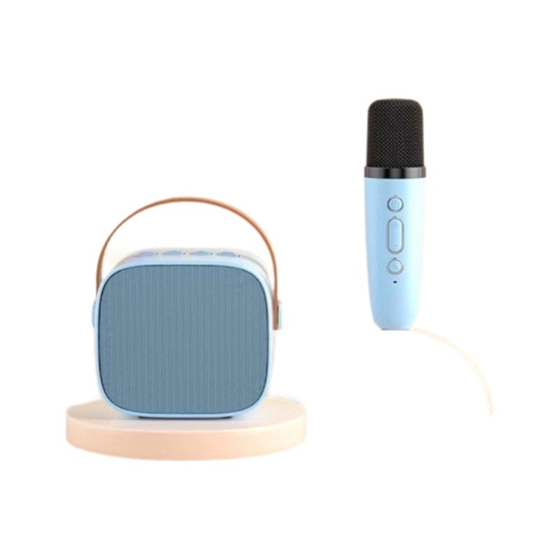 Foreign Patent Authorization In Stock Portable Mini Karaoke Microphone Bluetooth Speaker_voghion.com