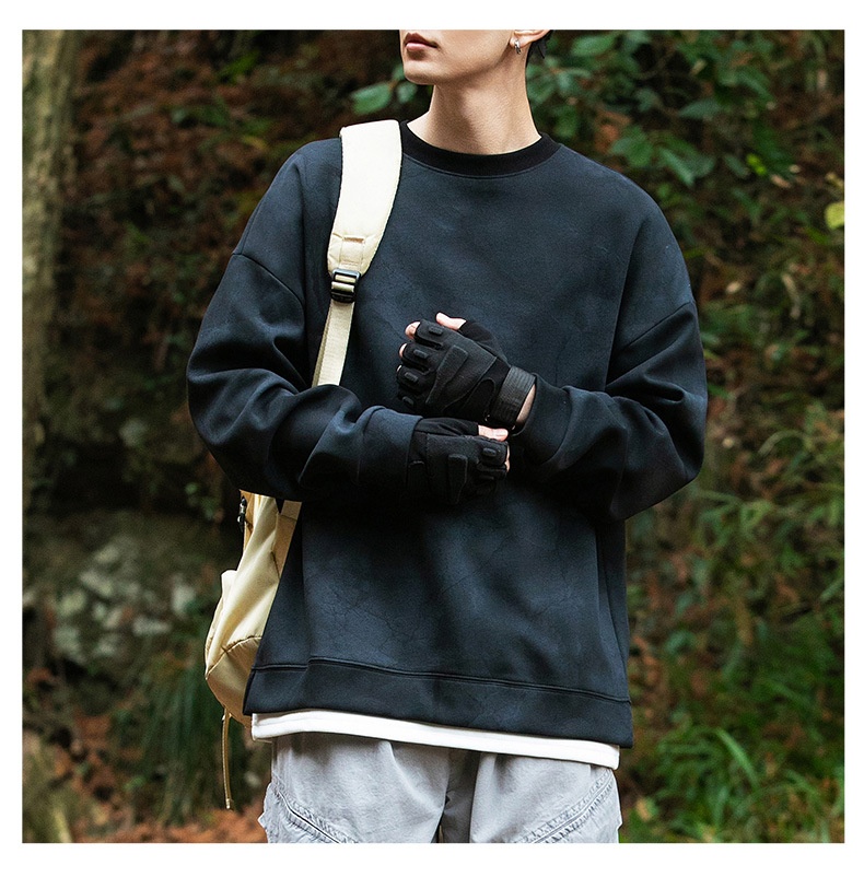 Surge Surge Surge Hanpai Clothing Autumn Winter New Tie-Dye Two-Piece Sweatshirt Trendy Outdoor Mountain Style Sports Long Sleeve_desvips.com