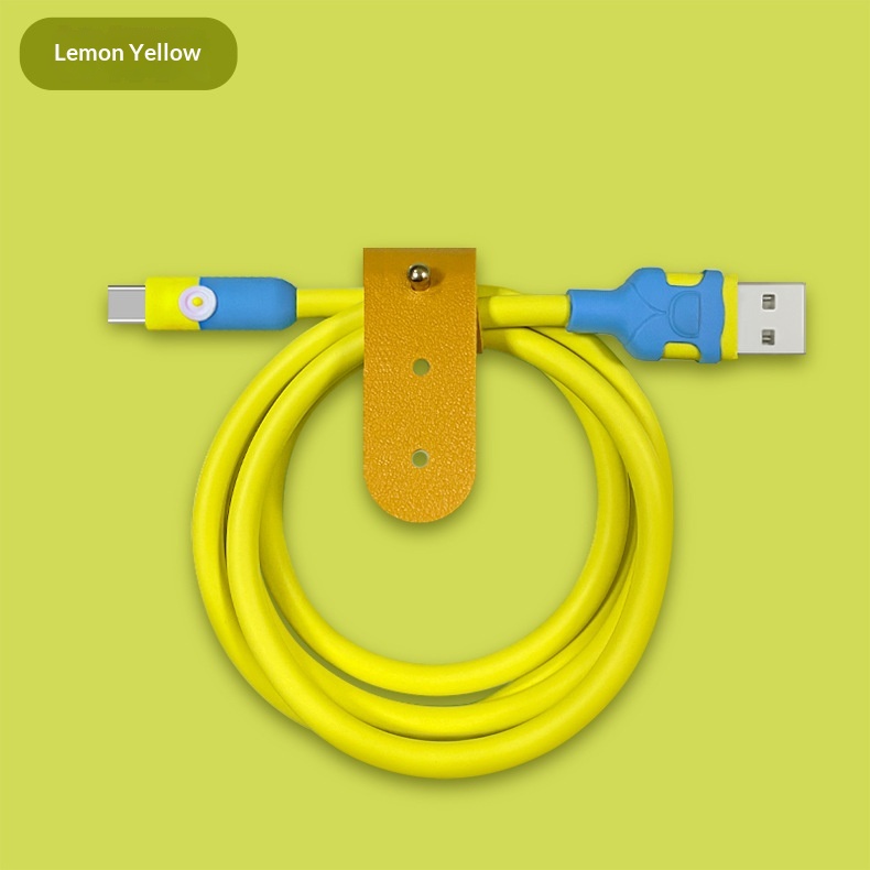 Digitex Blue Student Data Compatible With 7-14 Android Huawei Type-C Phone Fast 6A High Current Charging Cable_voghion.com