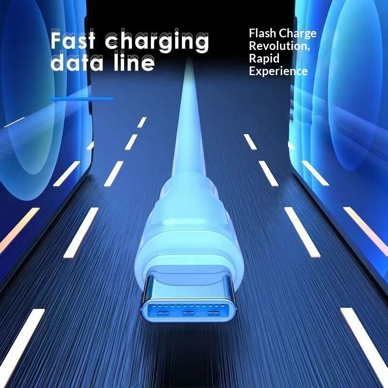 Digitex Bold 300W High Current 6A Super Fast Data Compatible With Huawei Type-C Android Flash Charging Cable Wholesale_voghion.com