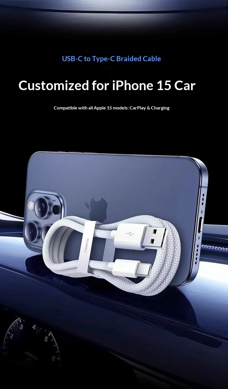 Digitex Kompatibel mit 17 Original-Telefonen Daten Schnell Geflochtenes Typ-C Ladekabel Neu Großhandel_voghion.com