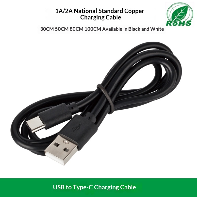 Digitex milieuvriendelijke, puur koperen, korte USB naar Type-C oplaad- en datakabel, compatibel met Huawei Android_voghion.com