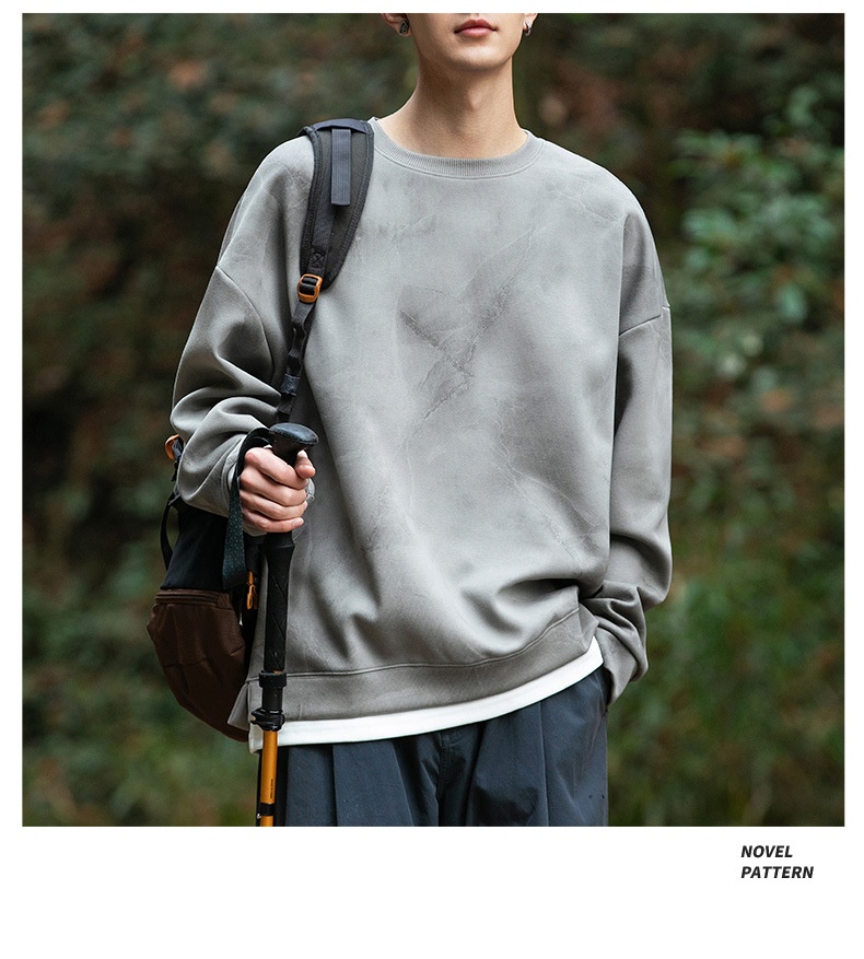 Surge Surge Surge Hanpai Clothing Autumn Winter New Tie-Dye Two-Piece Sweatshirt Trendy Outdoor Mountain Style Sports Long Sleeve_desvips.com