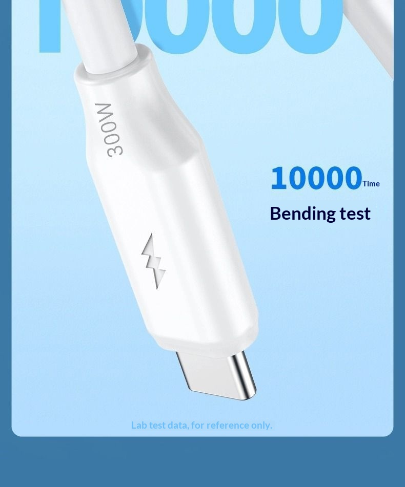 Digitex Bold 300W Hochstrom 6A Superschnelles Datenübertragungskabel, kompatibel mit Huawei Typ-C Android, Großhandel_voghion.com