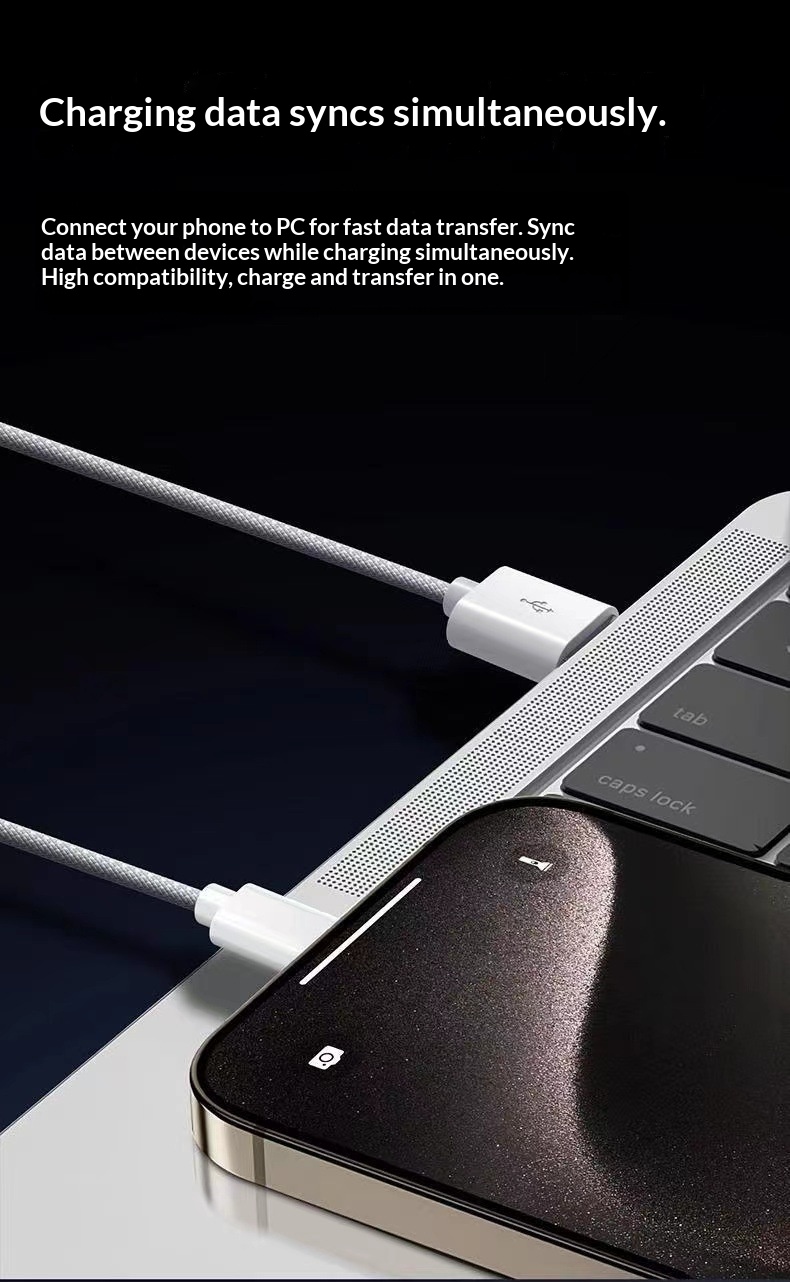 Digitex Kompatibel mit 17 Original-Telefonen Daten Schnell Geflochtenes Typ-C Ladekabel Neu Großhandel_voghion.com