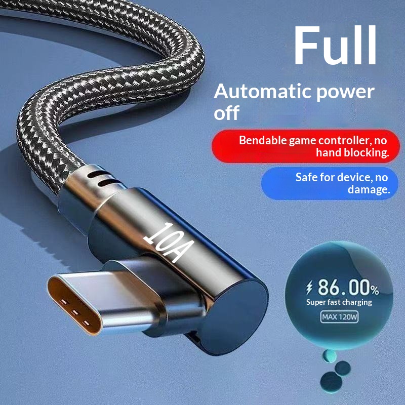 Câble de charge Digitex Extended de 3,1 m, ultra-rapide, coudé, compatible avec les téléphones Huawei, Xiaomi et Honor._voghion.com