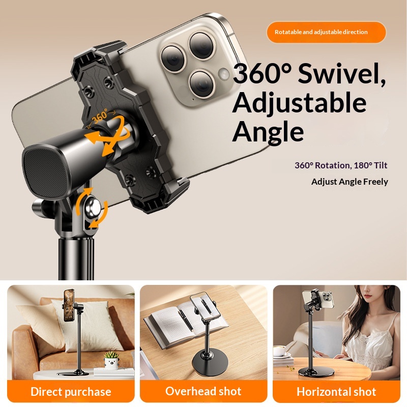 Digitex Digitex Phone Desktop Live Streaming Dedicated Multi-Functional Adjustable Height Telescopic Lazy Dormitory Binge-Watching_voghion.com