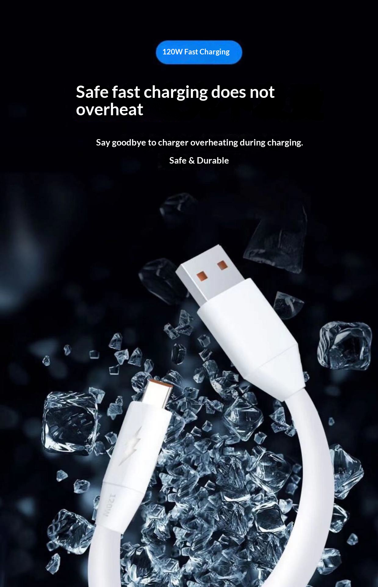 Digitex 120W Datenkabel kompatibel mit Huawei Typ-C Android-Telefonen, Großhandel Schnellladekabel_voghion.com