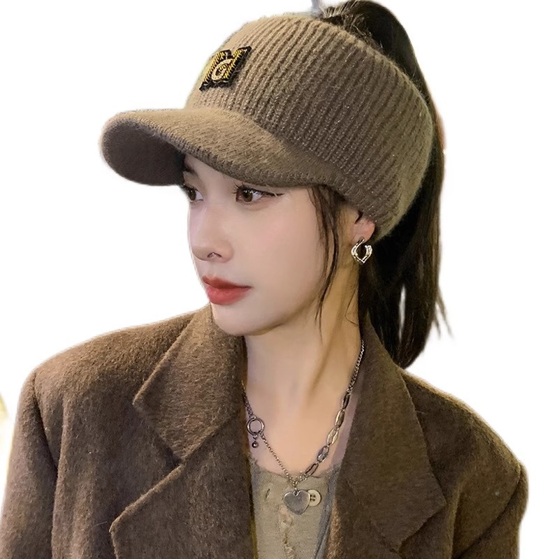 Surge Autumn Warm Ear Protection Knitted Duckbill Hat For Women, Stylish And Fashionable Korean Version, Versatile Winter_desvips.com