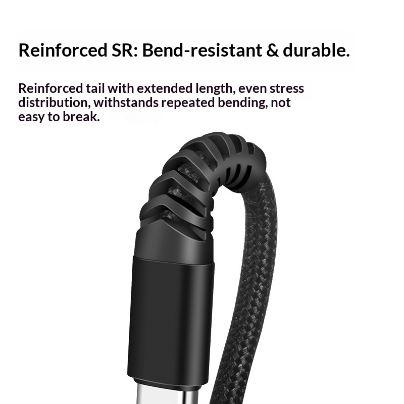 Cabo de carregamento rápido Digitex Type-C para celular, compatível com Android e Huawei._voghion.com