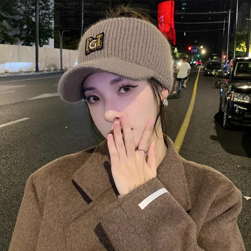 Surge Autumn Warm Ear Protection Knitted Duckbill Hat For Women, Stylish And Fashionable Korean Version, Versatile Winter_desvips.com