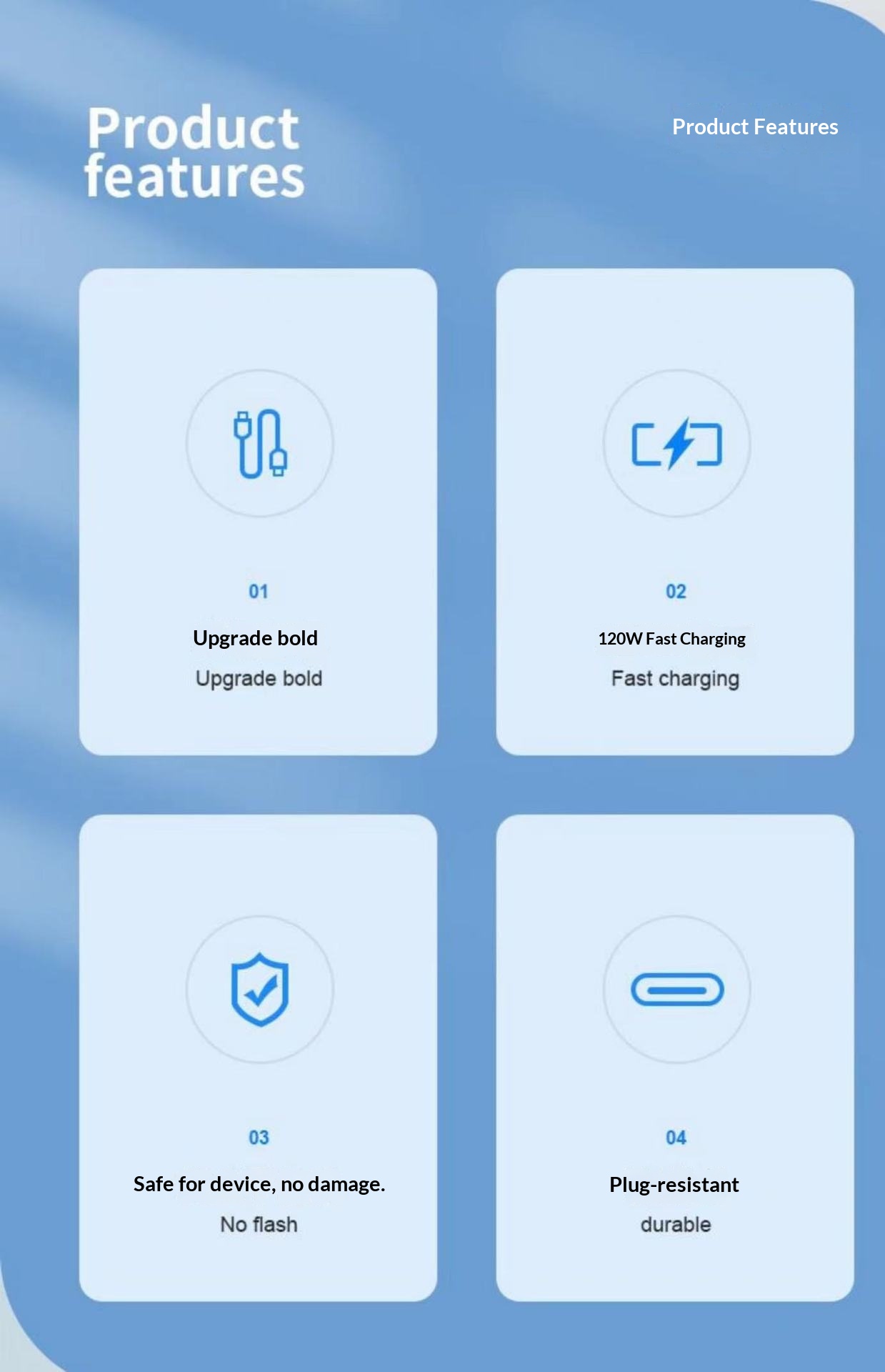 Digitex 120W Datenkabel kompatibel mit Huawei Typ-C Android-Telefonen, Großhandel Schnellladekabel_voghion.com