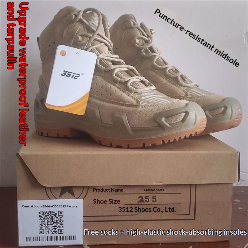Surge Surge Surge 3512 Genuine Mid-Top Waterproof Autumn Combat Boots Wear-Resistant Breathable Mountain Hiking Trail Puncture-Resistant_voghion.com
