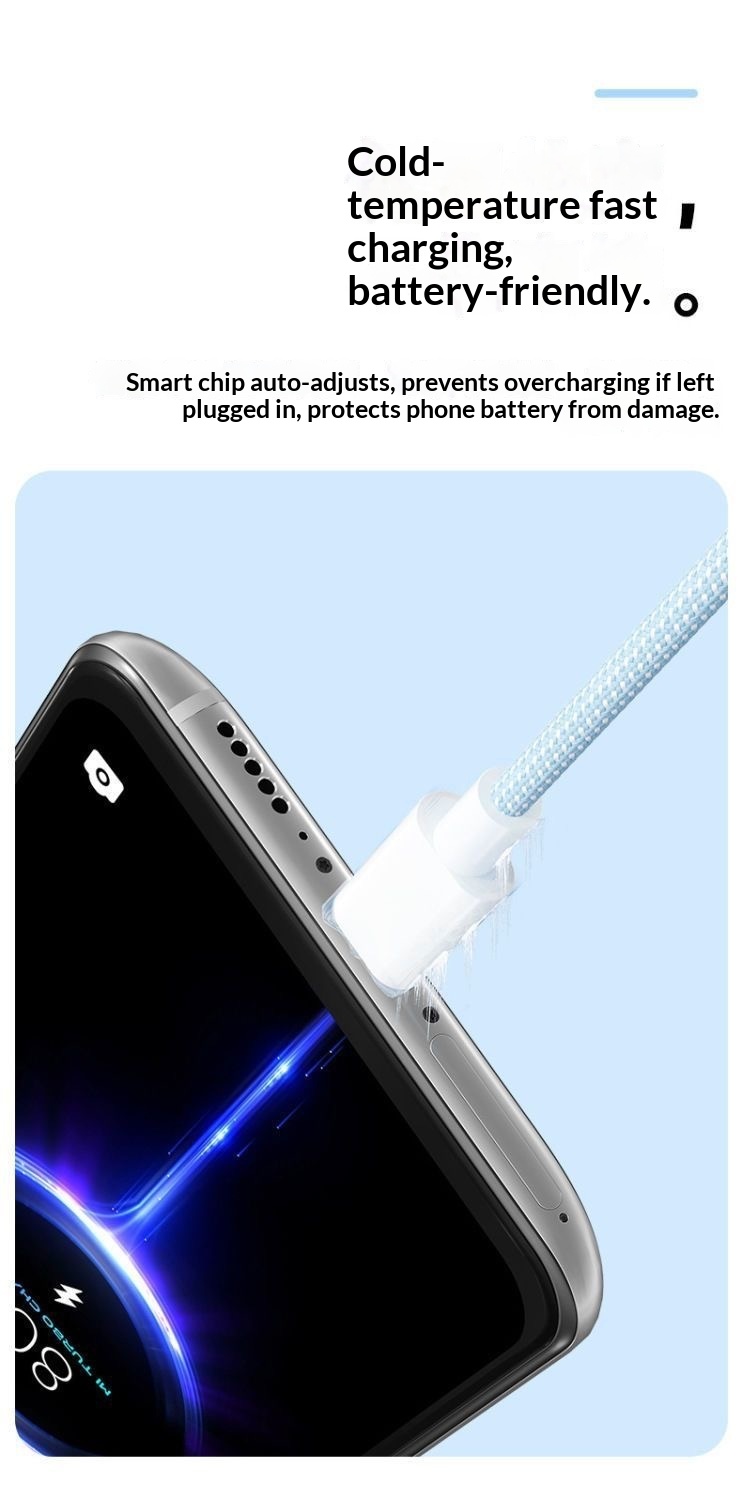 Digitex Old Style Trapezoidal Android Braided Data Cable Micro USB Dual Engine Fast Charging Compatible With Huawei OPPO Honor_voghion.com