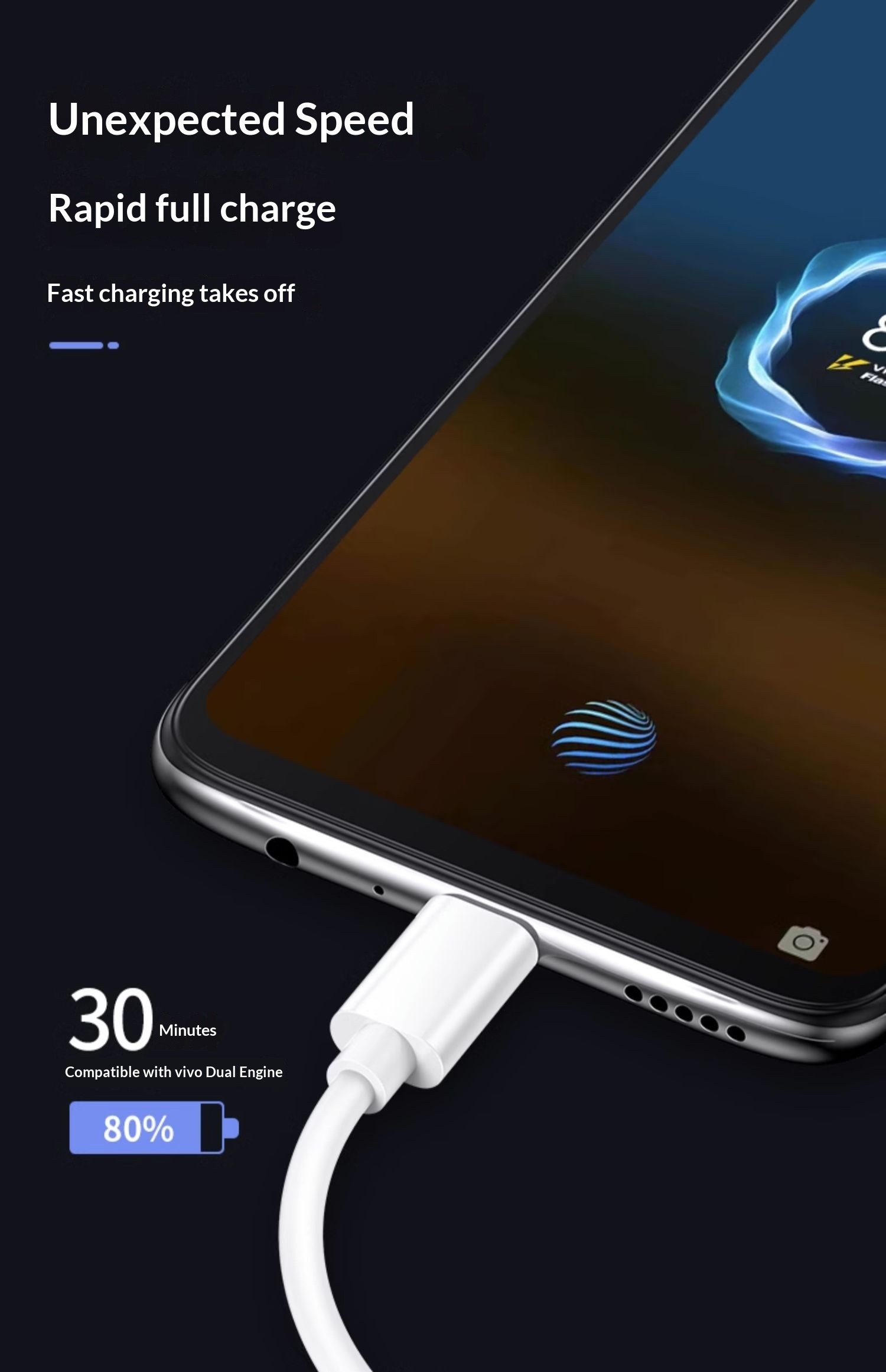 Digitex Compatible Vivo Charging Android Data Flash Fast Charge Huawei Xiaomi Type-C Braided Mobile Phone Cable_voghion.com