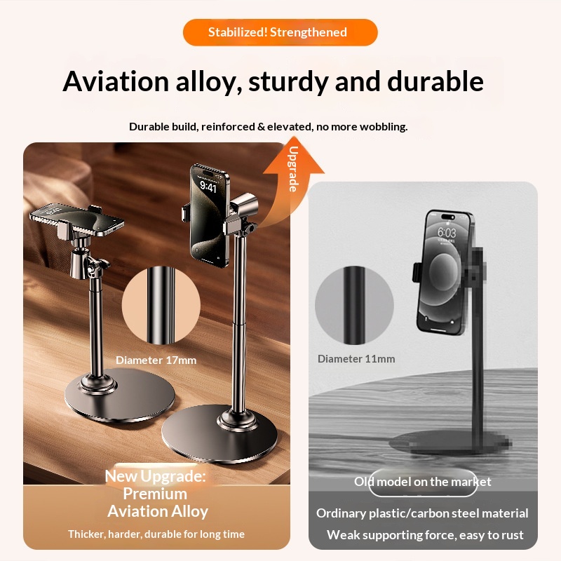 Digitex Digitex Phone Desktop Live Streaming Dedicated Multi-Functional Adjustable Height Telescopic Lazy Dormitory Binge-Watching_voghion.com