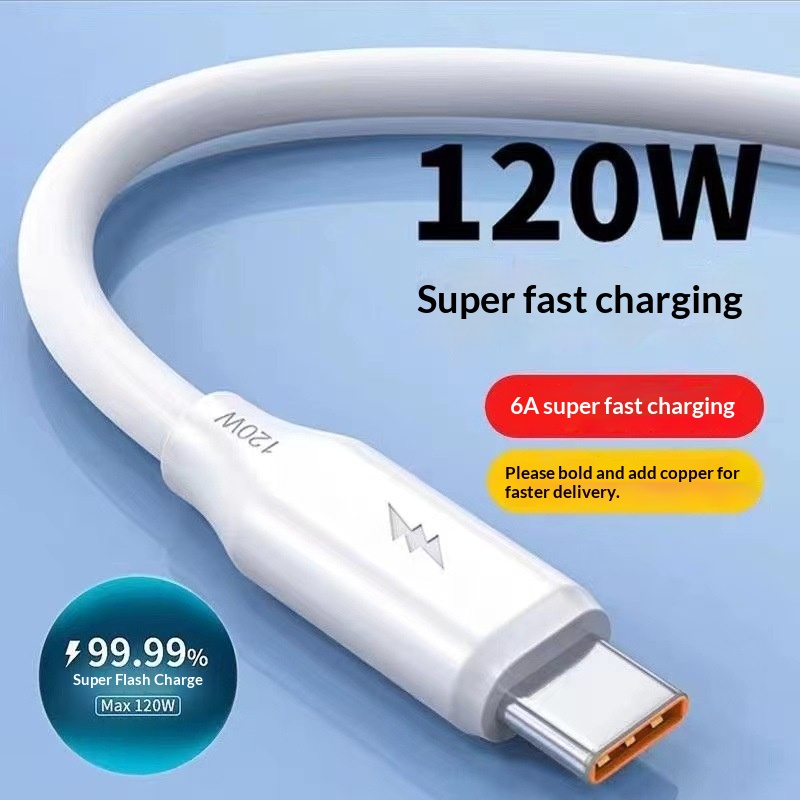Digitex Bold Shenlong Compatible With Huawei Data Type C Cable Supports 120W Fast Charging Wholesale_voghion.com