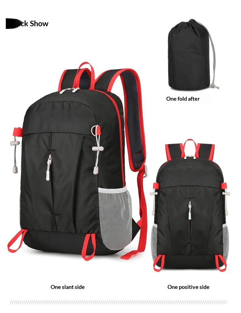 Surge Sports Outdoor Lightweight Travel Portable Folding Mountaineering Bag Hiking Cycling Waterproof Backpack_desvips.com