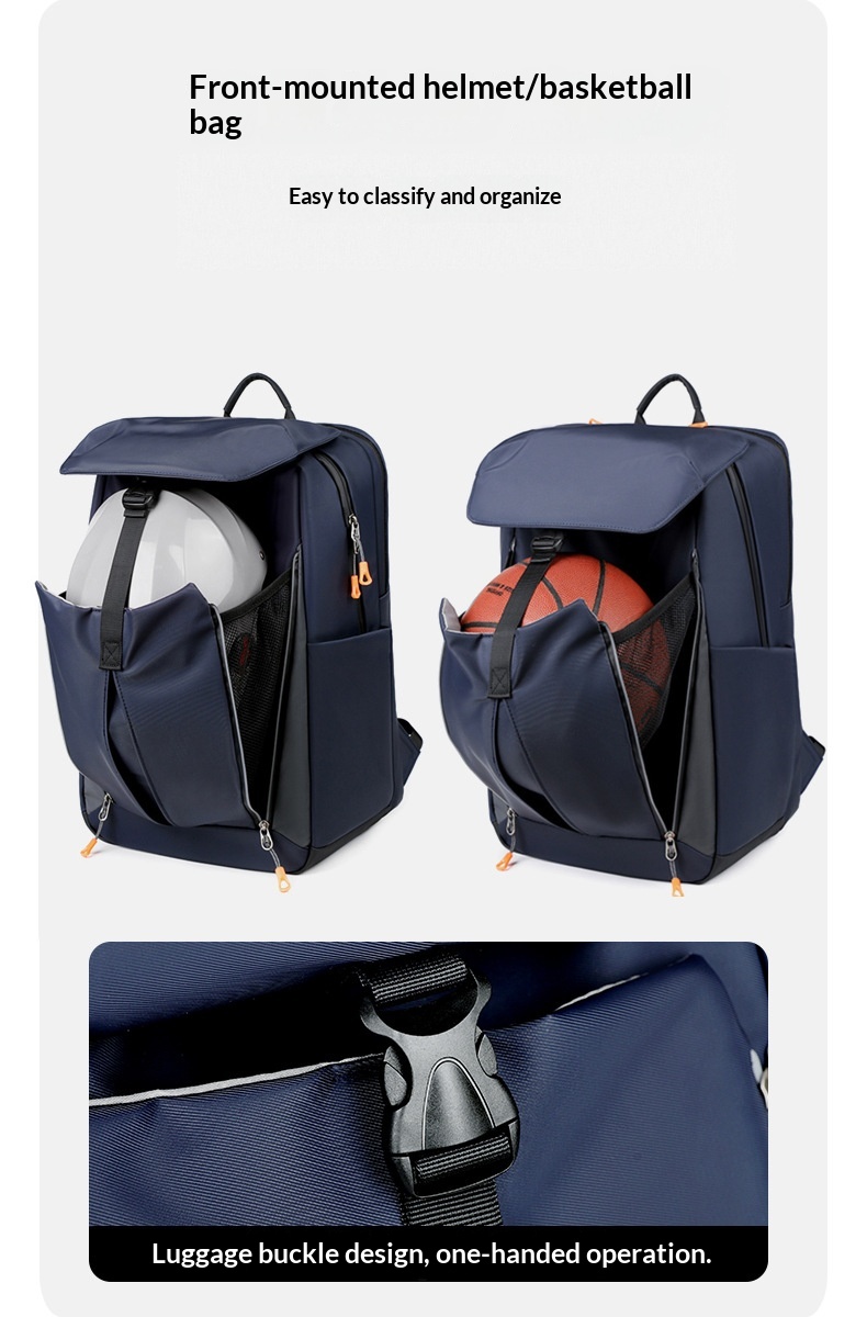 Surge Large Capacity Travel Backpack Men, Outdoor Cycling Backpack, Helmet 18inch Laptop Bag, Lightweight Basketball Bag For_desvips.com