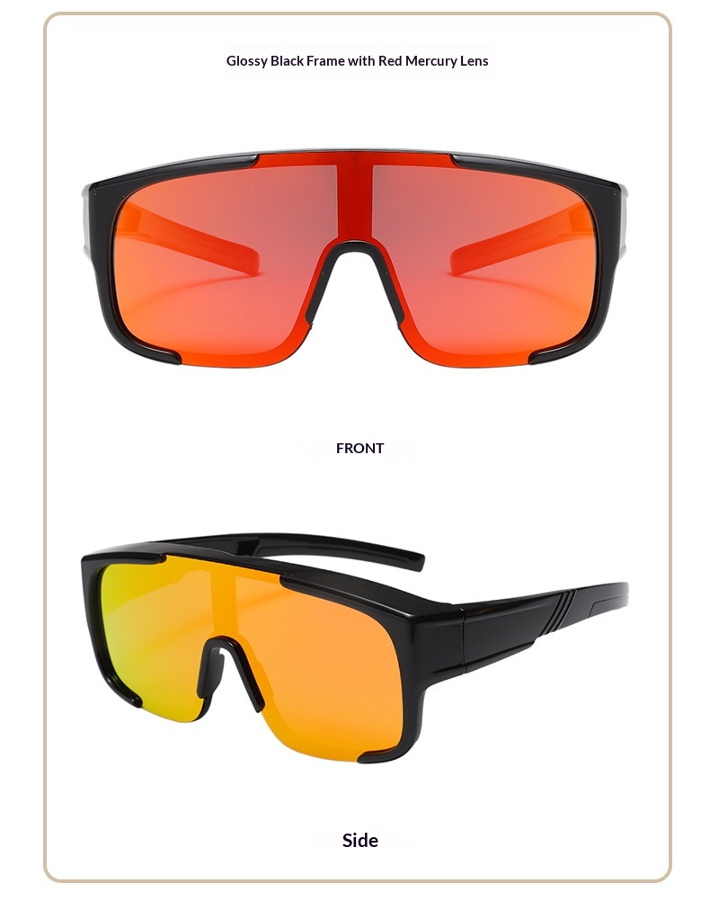 TR90 Ultra-light Cycling Polarized Sunglasses Can Be Over Myopia Glasses Climbing Set Windproof Hiking Mountaineering_desvips.com